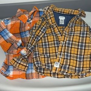 Bundle! 18mos Boys collared shirts. One Cherokee and one Carter’s
